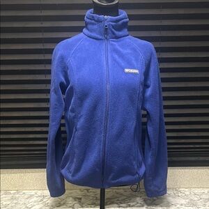 Columbia‎ Women's Blue Benton Springs™ Full Zip Fleece Jacket Size Medium